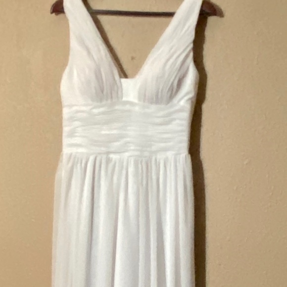 Grecian Style Wedding Prom Dress - Picture 3 of 8